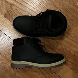 Fabkids Black and Gray Kids Boots